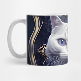 Victorian Kitty Portrait 1 Mug